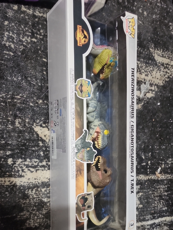 Funko Other - Funko Multicolor Jurassic World Rizinosaurs 3-Pack